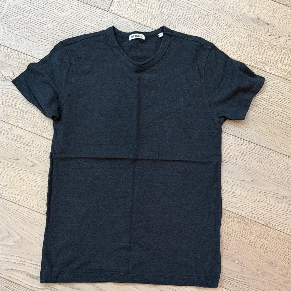 Buck Mason Black V-Neck Tee